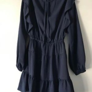 Aritzia Wilfred Marvelle dress szXS In Navy